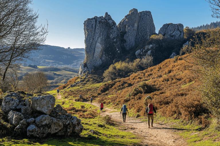 Explora Cantabria con rutas como los Acantilados de Langre, la Selva de Suances y Montes de Peña Cabarga. Aventúrate entre molinos y dunas.