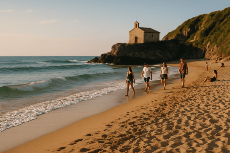 Explora las playas únicas de Cantabria: desde la surfista Somo hasta la tranquila Santa Justa. Descubre cultura en Los Peligros y la elegancia en El Sardinero.