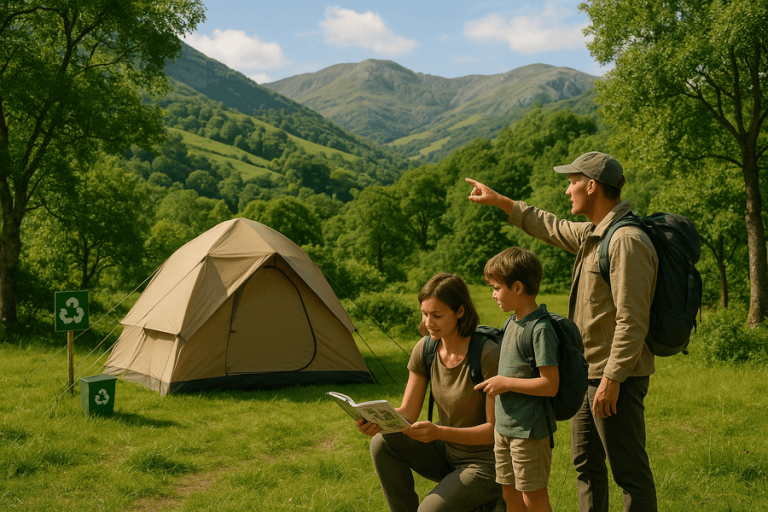Explora Cantabria en un camping ecológico donde el respeto al medio ambiente es primordial. Vive una experiencia educativa rodeado de naturaleza y biodiversidad.
