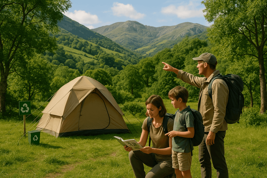 Explora Cantabria en un camping ecológico donde el respeto al medio ambiente es primordial. Vive una experiencia educativa rodeado de naturaleza y biodiversidad.