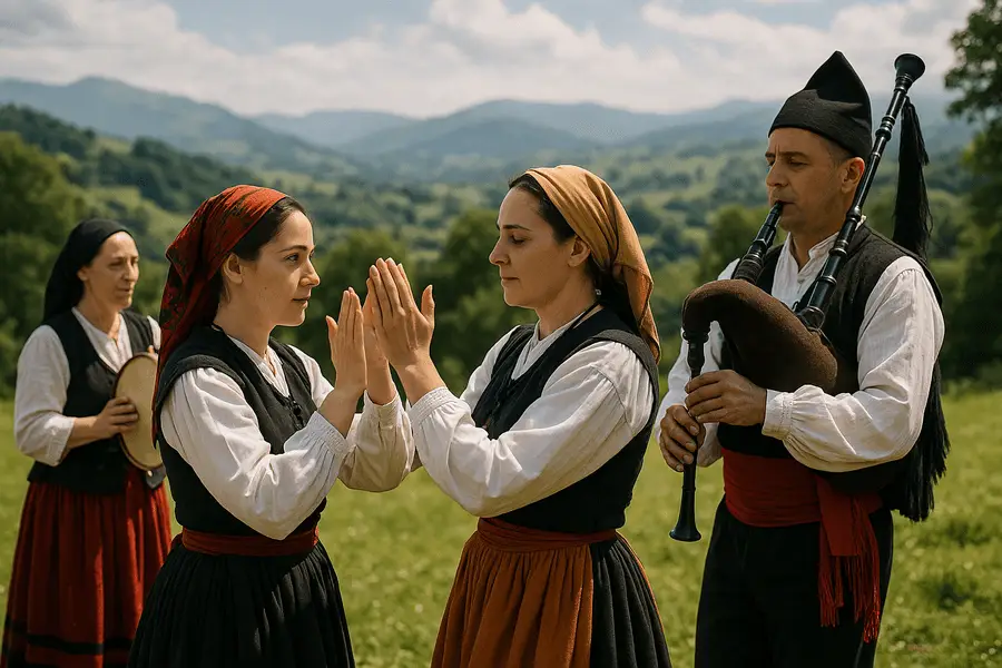 Despierta en Cantabria rodeado de naturaleza y folklore. Disfruta de danzas, música y festividades únicas mientras exploras su arte, gastronomía y paisajes. Vive experiencias inolvidables.