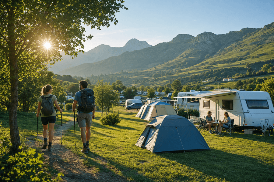 Explora Cantabria acampando: verano con clima agradable, otoño y primavera para tranquilidad, o invierno para soledad. Cada estación ofrece experiencias únicas.