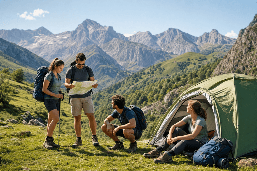 Explora Cantabria y sus senderos, desde paseos relajantes hasta rutas de montaña. Conéctate con la naturaleza y acampa bajo las estrellas.